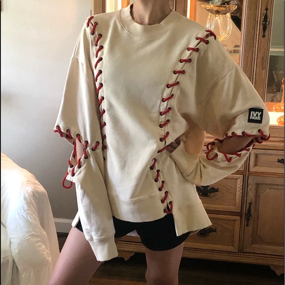Ivy Park Baseball Stitch Sweatshirt 